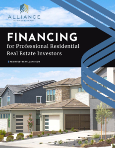 Residential investment property financing